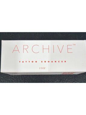 Archive Tattoo Enhancer 2.5 oz Premium Care Vibrant Tattoos & Skin Moisturizer